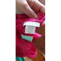 NIEUW prachtige roze DEBBIE KATZ tuniek S 36, tuniekje, top