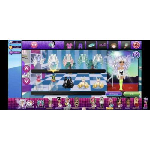 Moviestarplanet dresses CA