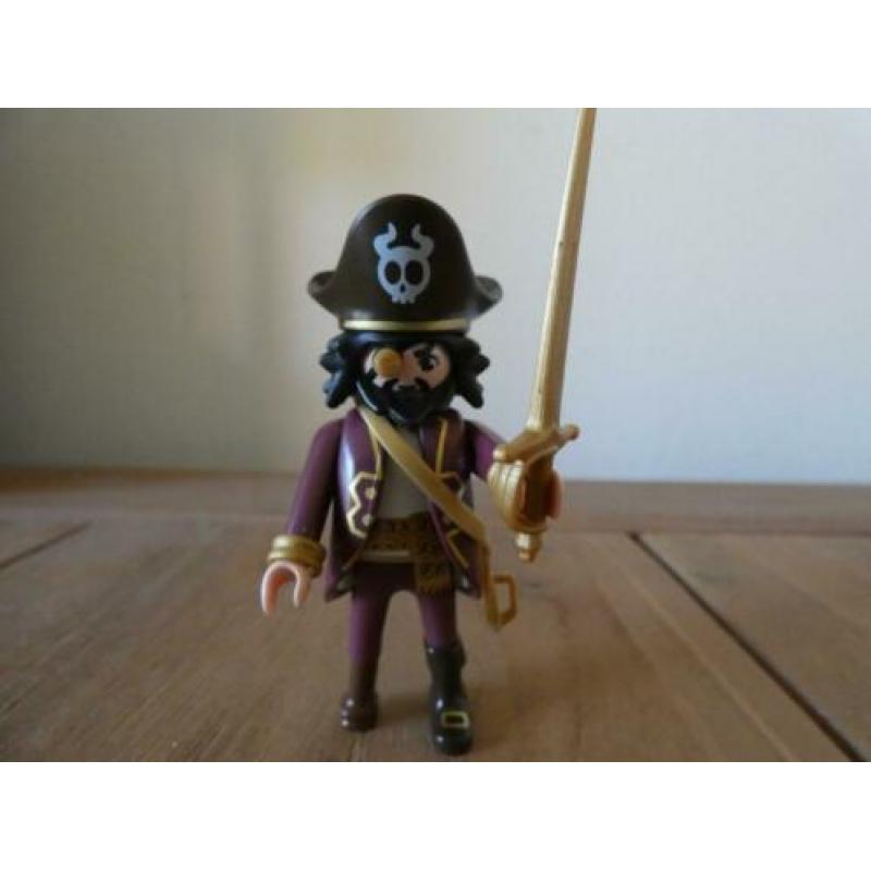 playmobil piraten met schatkist, kompas en kaart