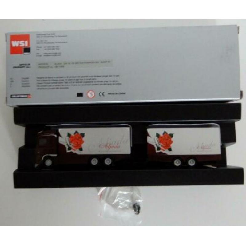 WSI DAF Bloemenwagen Aljada - Nieuw - Schaal 1:87