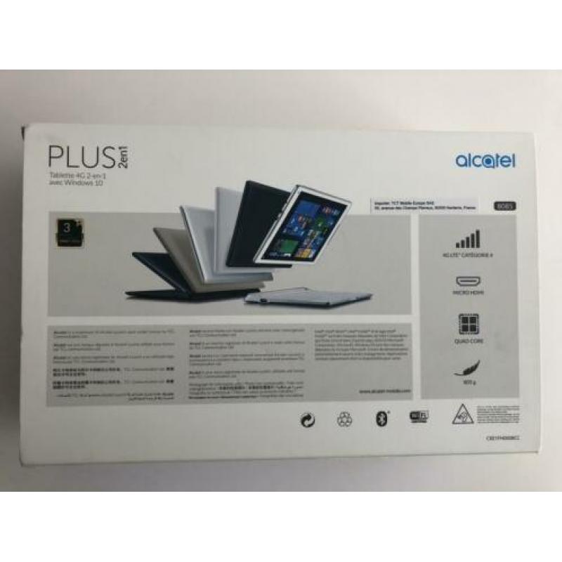 Alcatel Plus 2 en 1 10 4G Tablet+keypad tablet NIEUW!