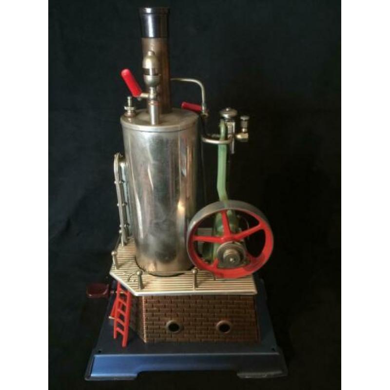 Wilesco d45 stoommachine. Blok 14x30, en 33 hoog