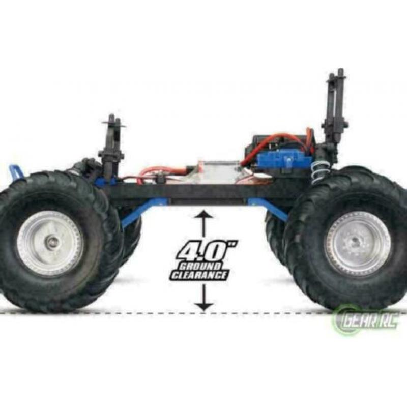 Traxxas Big Foot 1/10th Monstetruck RTR rood wit blauw met a