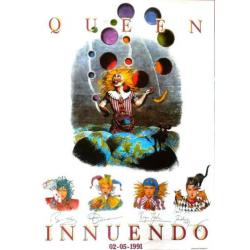 Queen - Innuendo - Original Promo Poster 1992 - 53 x 73 cm