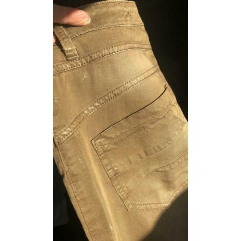 Please jeans met goud mt L