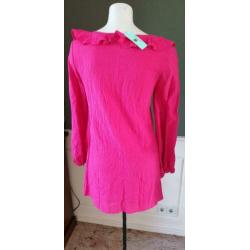 NIEUW prachtige roze DEBBIE KATZ tuniek S 36, tuniekje, top