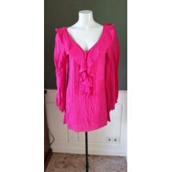 NIEUW prachtige roze DEBBIE KATZ tuniek S 36, tuniekje, top
