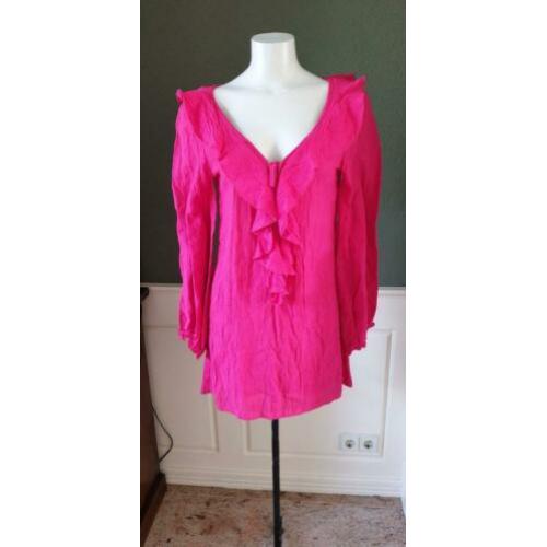 NIEUW prachtige roze DEBBIE KATZ tuniek S 36, tuniekje, top
