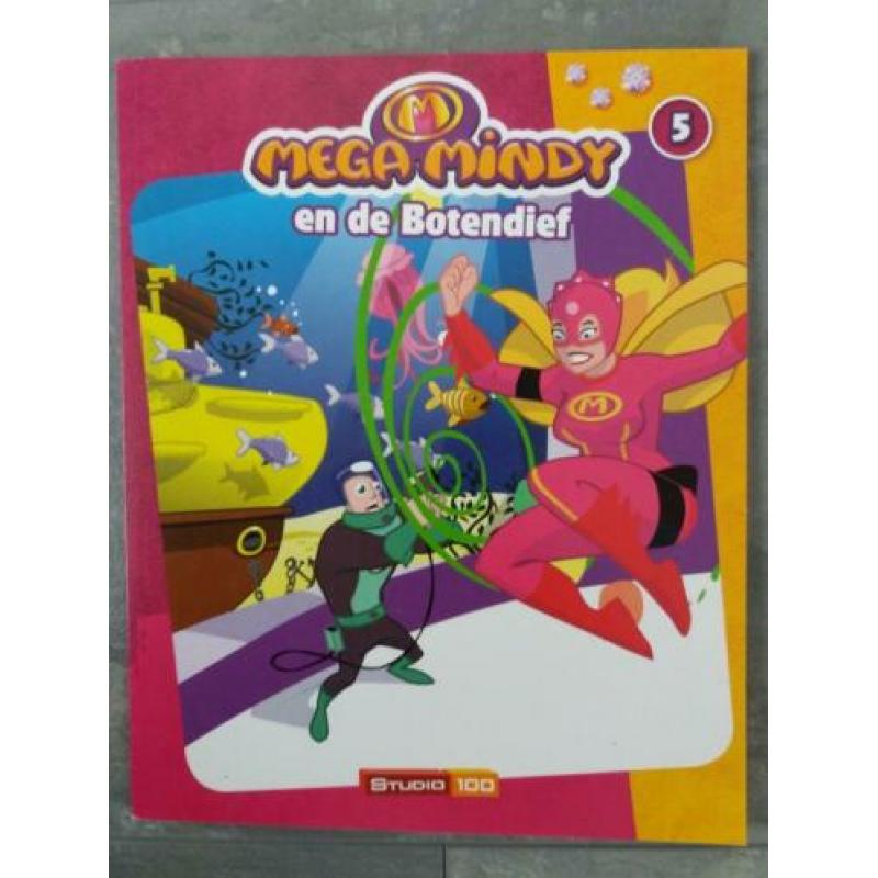 pakket Stripboek / dun boekje Mega Mindy (2 boekjes)