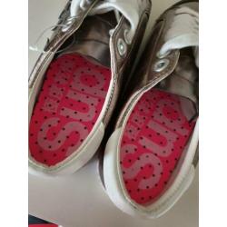 nieuw superdry sneakers zilver sterren maat 37