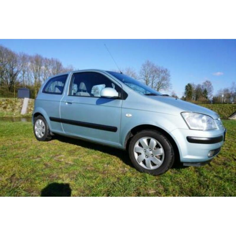 Goede Hyundai Getz 1.3 3DRS 2003 Blauw