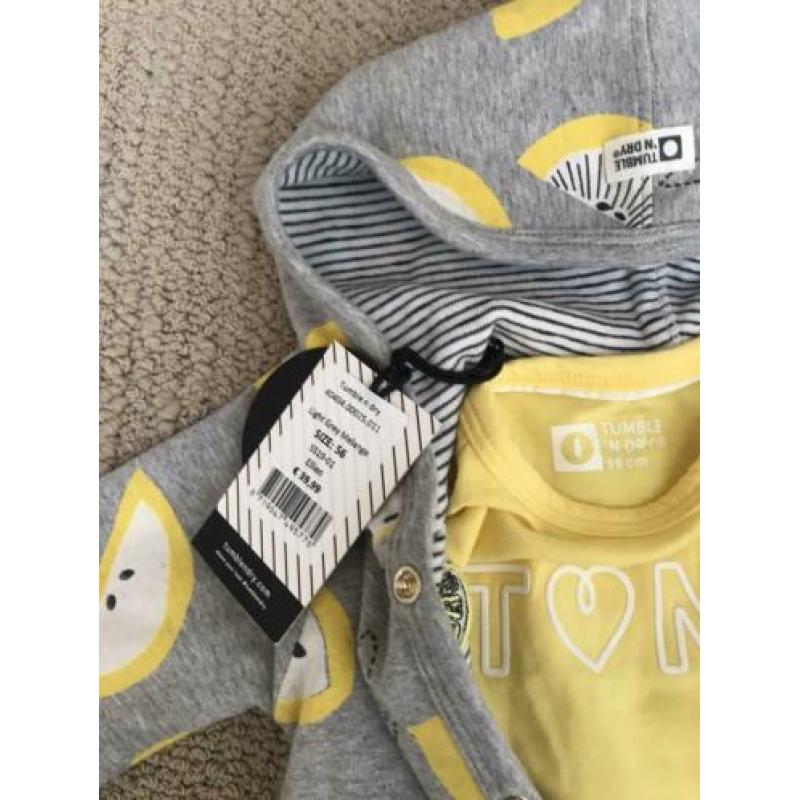 Tumble n Dry setje maat 56 als nieuw met kaartje