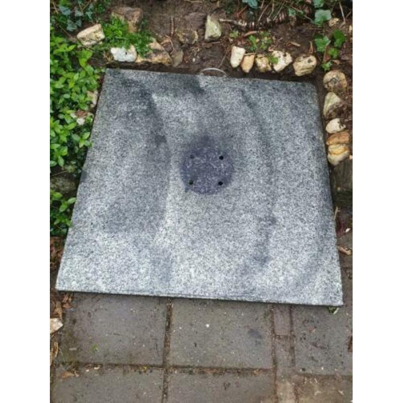 Beach 7 parasolvoet Promo 90 kg economic zwart graniet