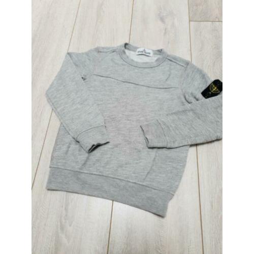 Grijs Stone Island trui / longsleeve - maat 116 - maat 6