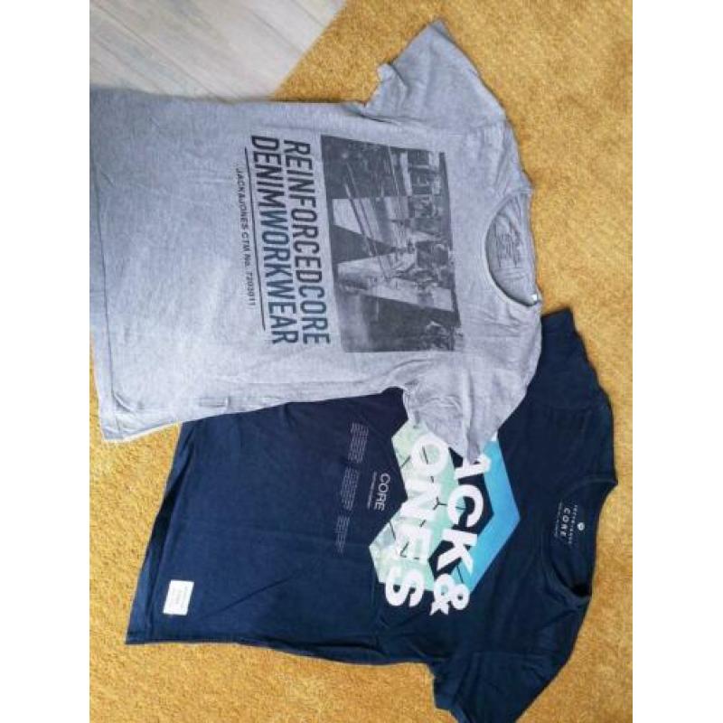 Pakket met 8 shirts maat M & L g-star, PME, Jack & Jones