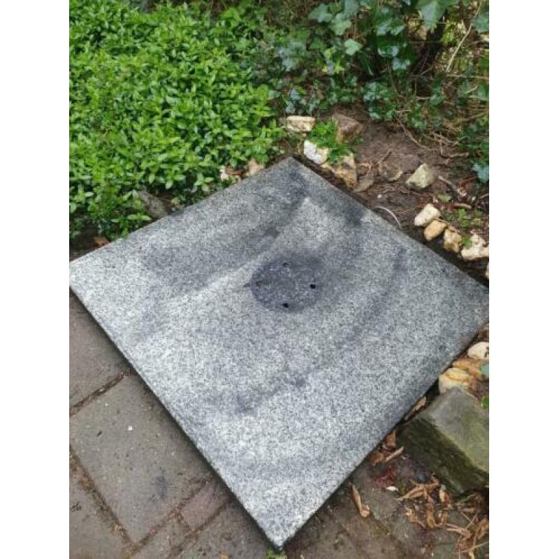 Beach 7 parasolvoet Promo 90 kg economic zwart graniet