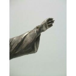 Tinnen beeld van Jesus (1a)