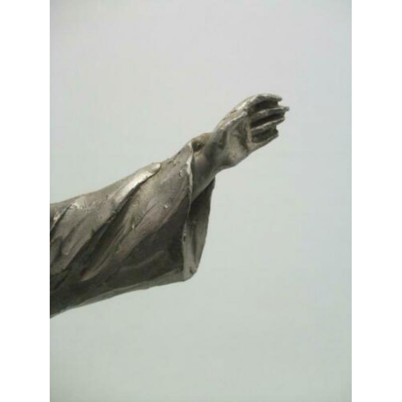 Tinnen beeld van Jesus (1a)