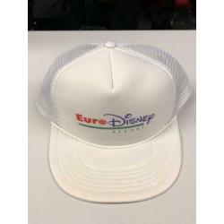 Euro disney white baseball cap