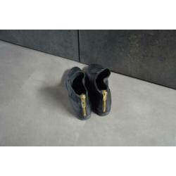 Bullboxer chelseaboots echt leer zwart maat 39