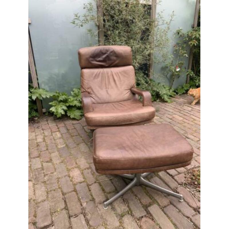 Bernd Münzebrock Don Chair Knoll Furniture Germany + hocker