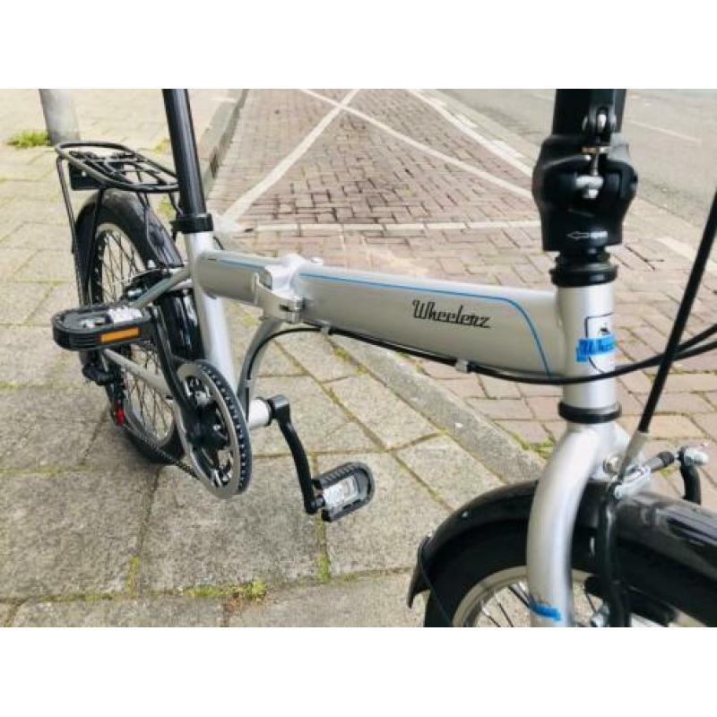 Fietshokje Houtplein: Wheelerz vouwfiets NIEUW 20'' 6v grijs