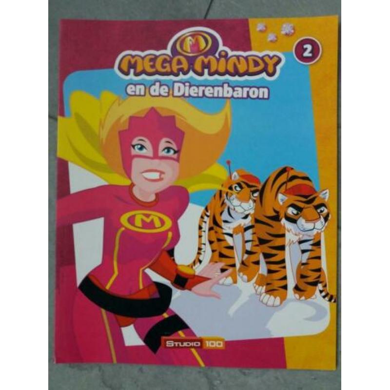 pakket Stripboek / dun boekje Mega Mindy (2 boekjes)
