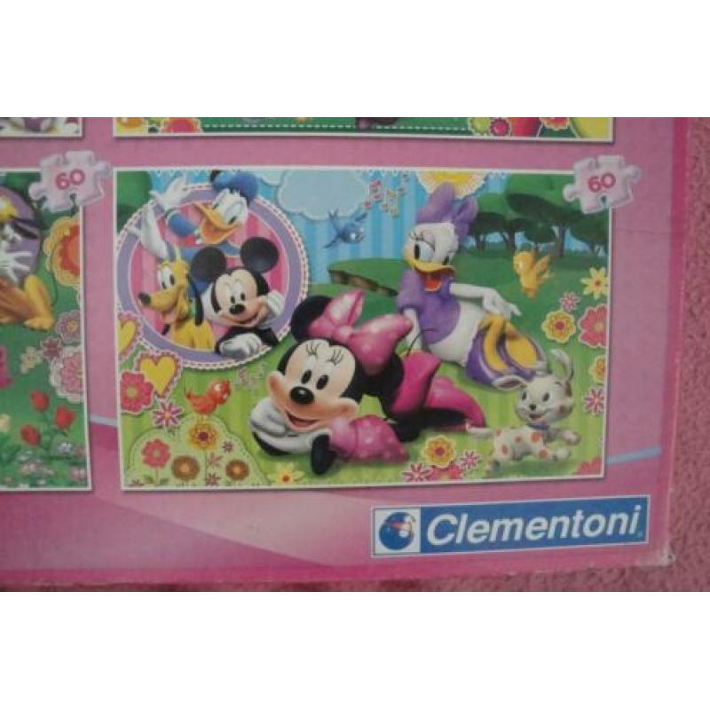 CLEMENTONI DISNEY KINDERPUZZLE 2x20 en 2x60Gr.St. 2.50