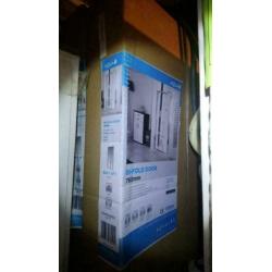 Douche nisdeur vouwdeur 76 c.m. (72 - 77 c.m.) 190 cm hoog
