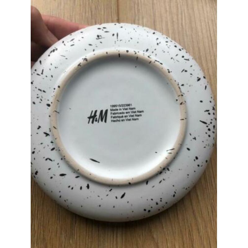 4 H&M home kleine bordjes/schaaltjes