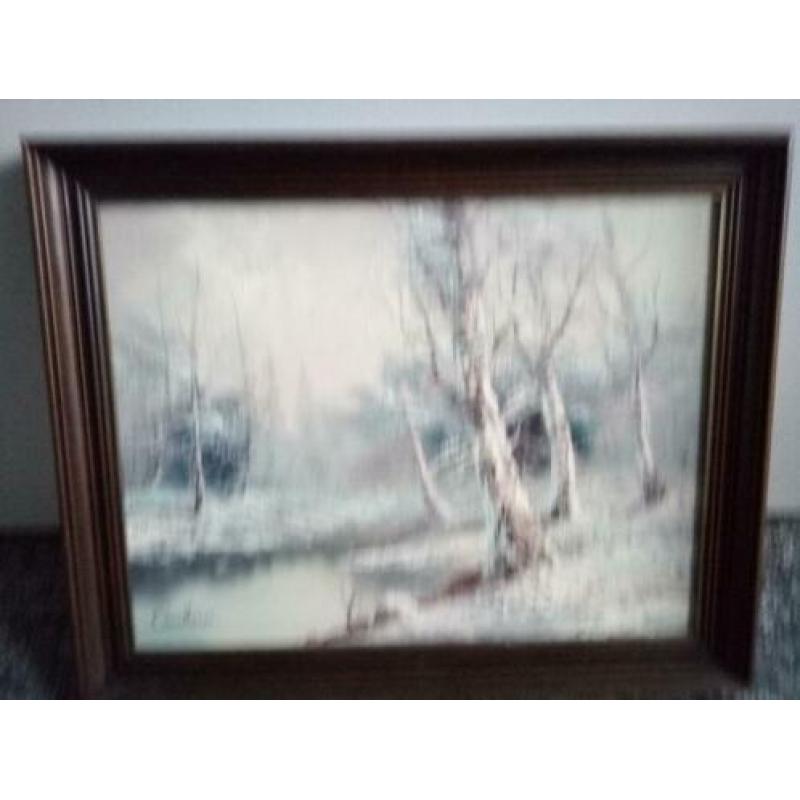 Mooi Schilderij------Winter