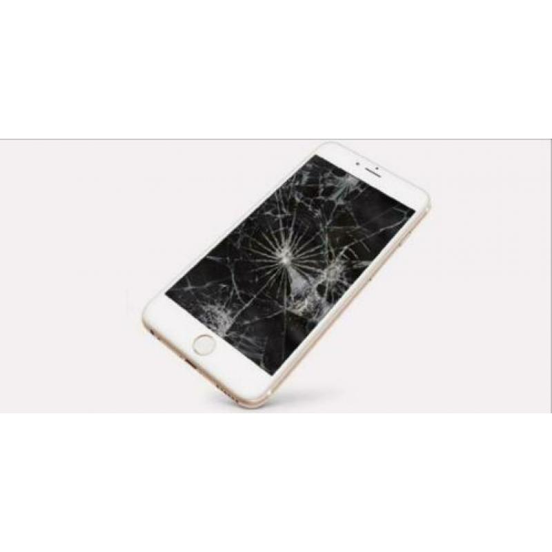 iPhone 8 7 X 7+ 6s 5s 6 plus scherm barst lcd glas reparatie