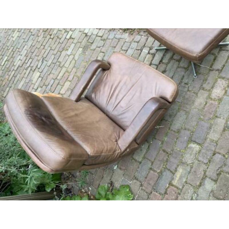 Bernd Münzebrock Don Chair Knoll Furniture Germany + hocker