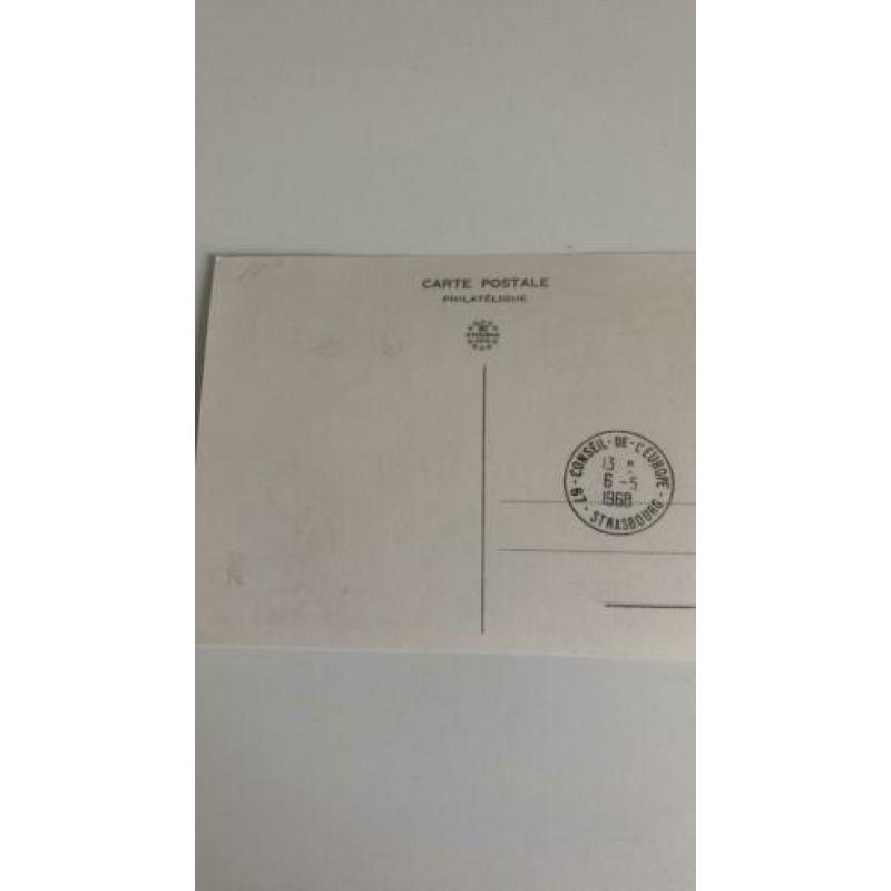 Europa CEPT Conseil de l’Europe Hellas Athene 1968 FDC