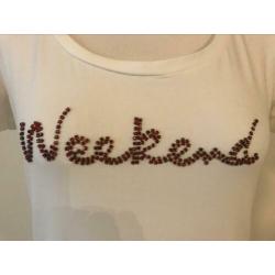 NIEUW: top / shirt van Weekend by Max Mara maat M/L