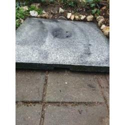 Beach 7 parasolvoet Promo 90 kg economic zwart graniet