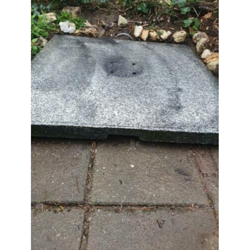 Beach 7 parasolvoet Promo 90 kg economic zwart graniet