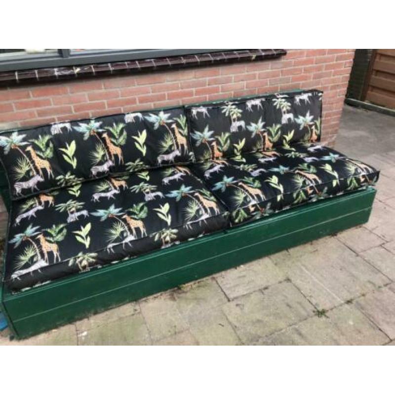 Pallet kussens lounge Safari