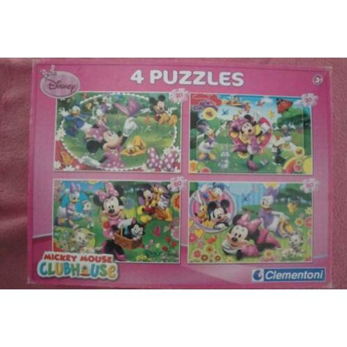 CLEMENTONI DISNEY KINDERPUZZLE 2x20 en 2x60Gr.St. 2.50
