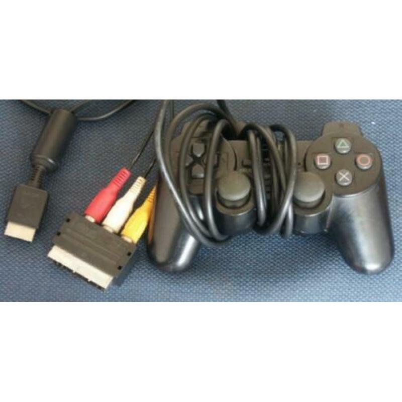 PLAYSTATION 2 GROOT met 24 spellen en daarbij 1 controller