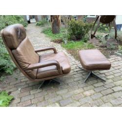 Bernd Münzebrock Don Chair Knoll Furniture Germany + hocker