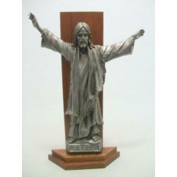 Tinnen beeld van Jesus (1a)
