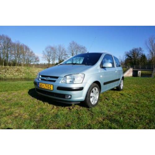 Goede Hyundai Getz 1.3 3DRS 2003 Blauw