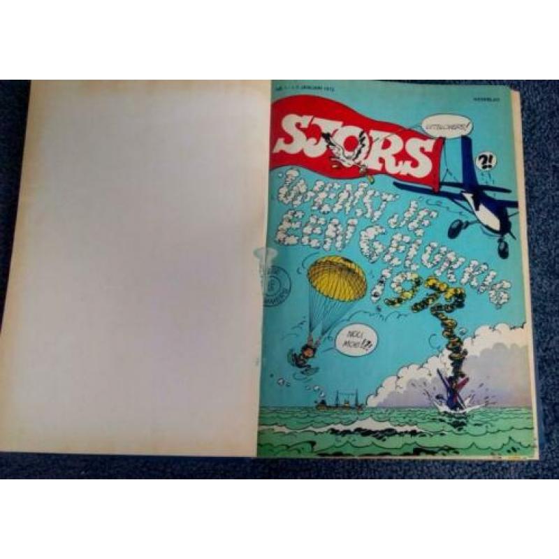 Complete jaargang Sjors 1972 ingebonden