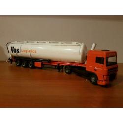 Lion Daf XF Vos Logistics in doos no tekno