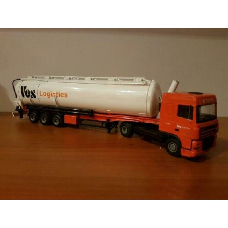 Lion Daf XF Vos Logistics in doos no tekno