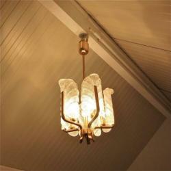 Vintage hanglamp Carl Fagerlund hollywood regency