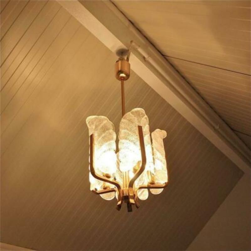 Vintage hanglamp Carl Fagerlund hollywood regency