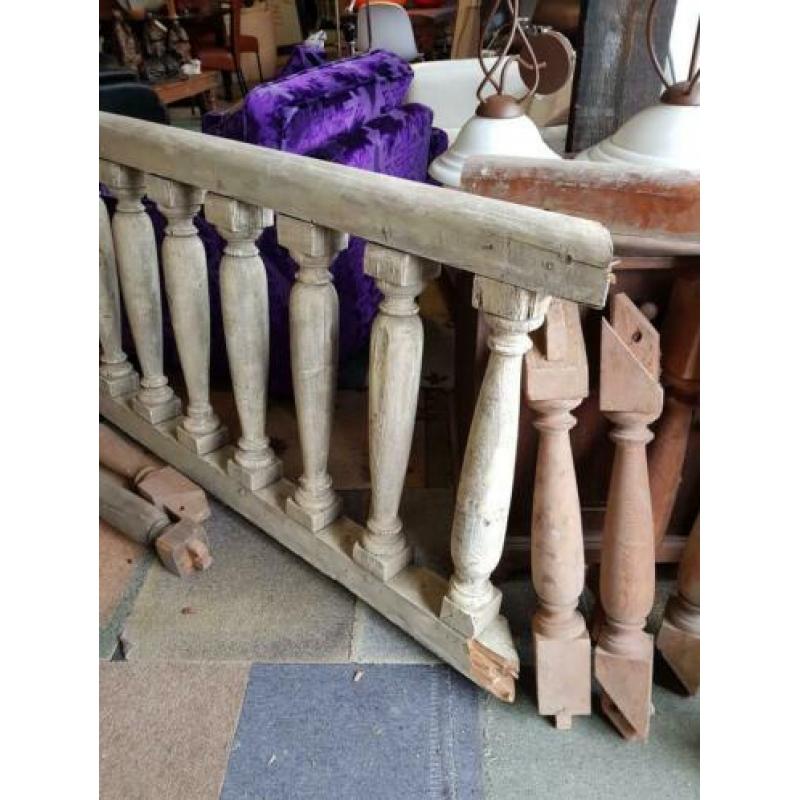 Balustrade hout balusters traphek
