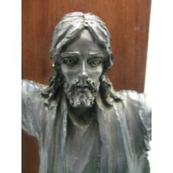 Tinnen beeld van Jesus (1a)